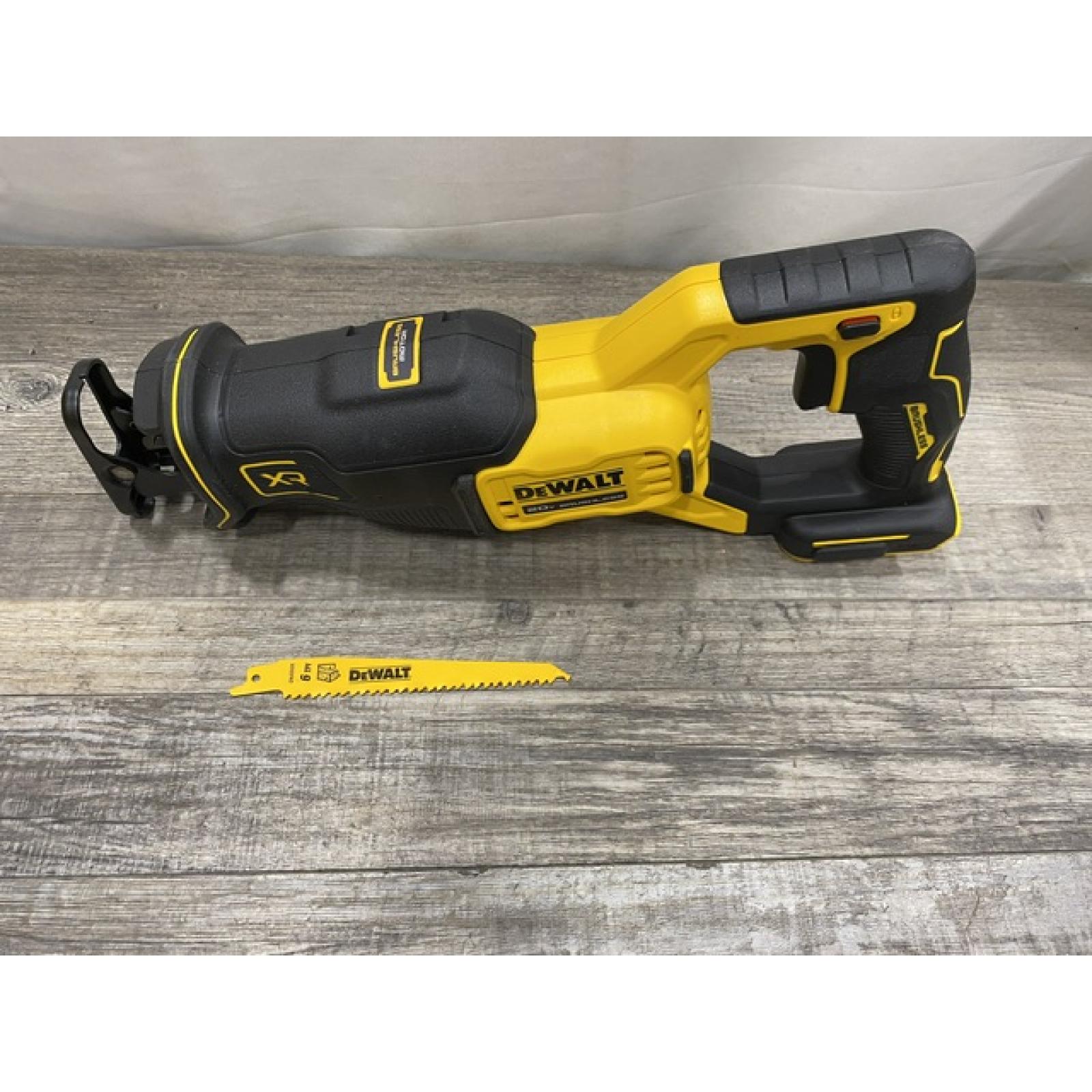 AS-IS DEWALT 20V MAX Cordless Brushless Reciprocating Saw (Tool Only)