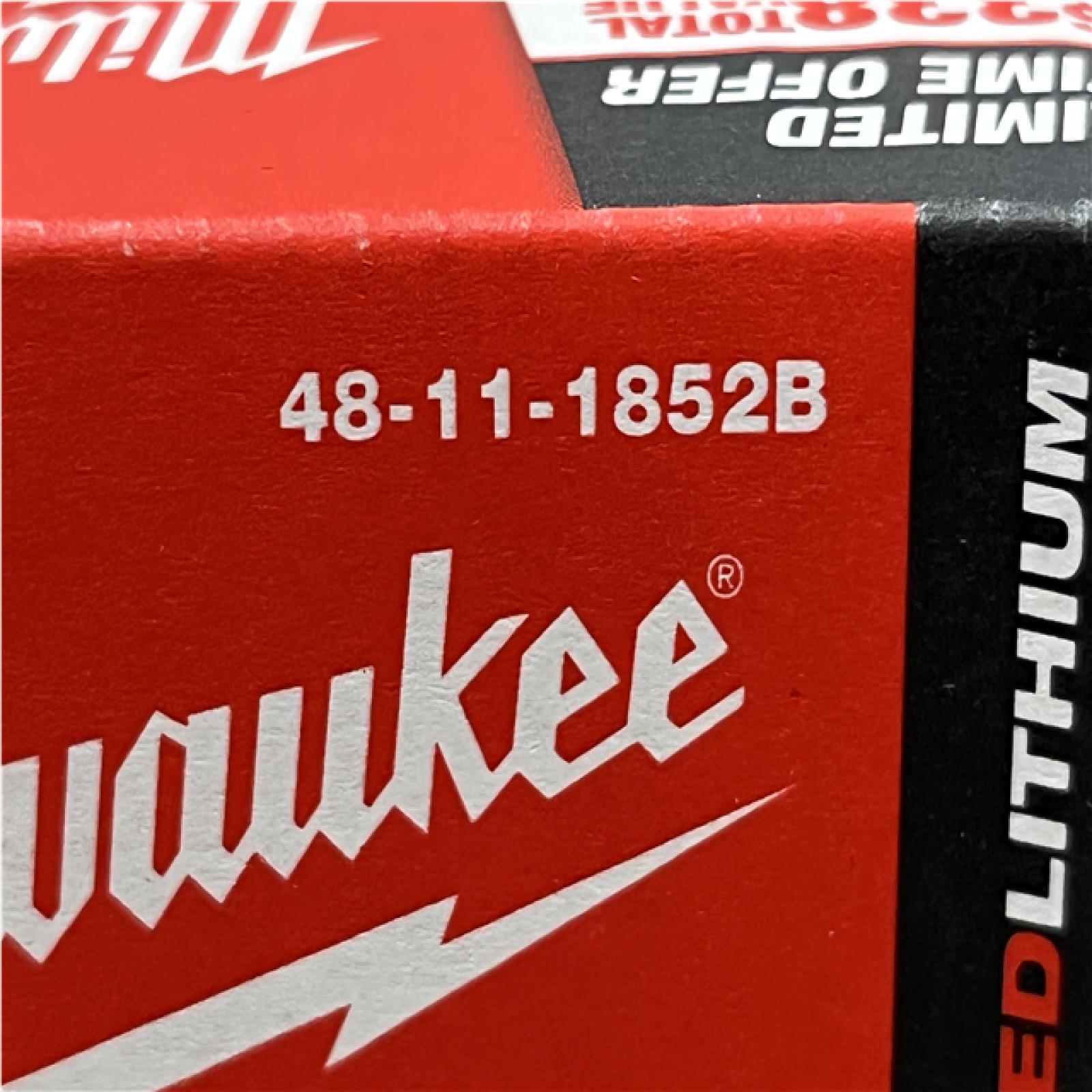 NEW - Milwaukee 18-Volt Lithium-Ion XC Extended Capacity 5.0 Ah Battery Pack (2-Pack)