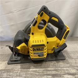 AS-IS DEWALT FLEXVOLT 60V MAX Cordless Brushless 7-1/4 in. Circular Saw with Brake (Tool Only)