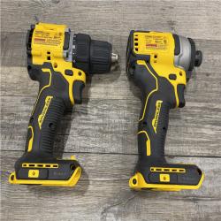 AS-IS DEWALT ATOMIC 20-Volt MAX Lithium-Ion Cordless Combo (2-Tool) Kit