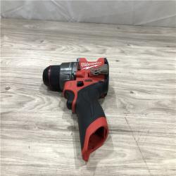 AS-IS Milwaukee 3404-20 12V M12 FUEL Lithium-Ion Cordless 1/2 Hammer Drill/Driver (Tool Only)