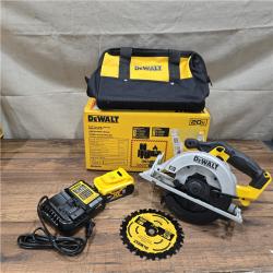 AS-IS DeWalt 20-Volt MAX Lithium-Ion Cordless Circular Saw Kit