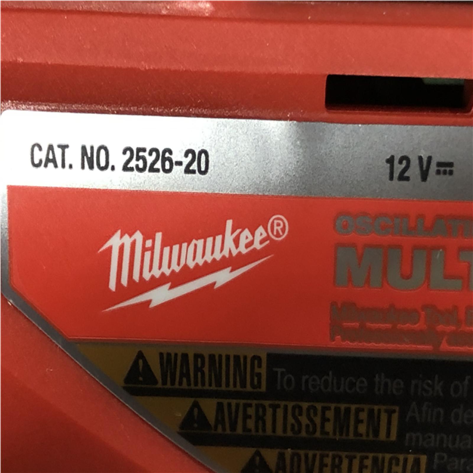 AS-IS Milwaukee FUEL 12V Lithium-Ion Cordless Oscillating Multi-Tool (Tool-Only)