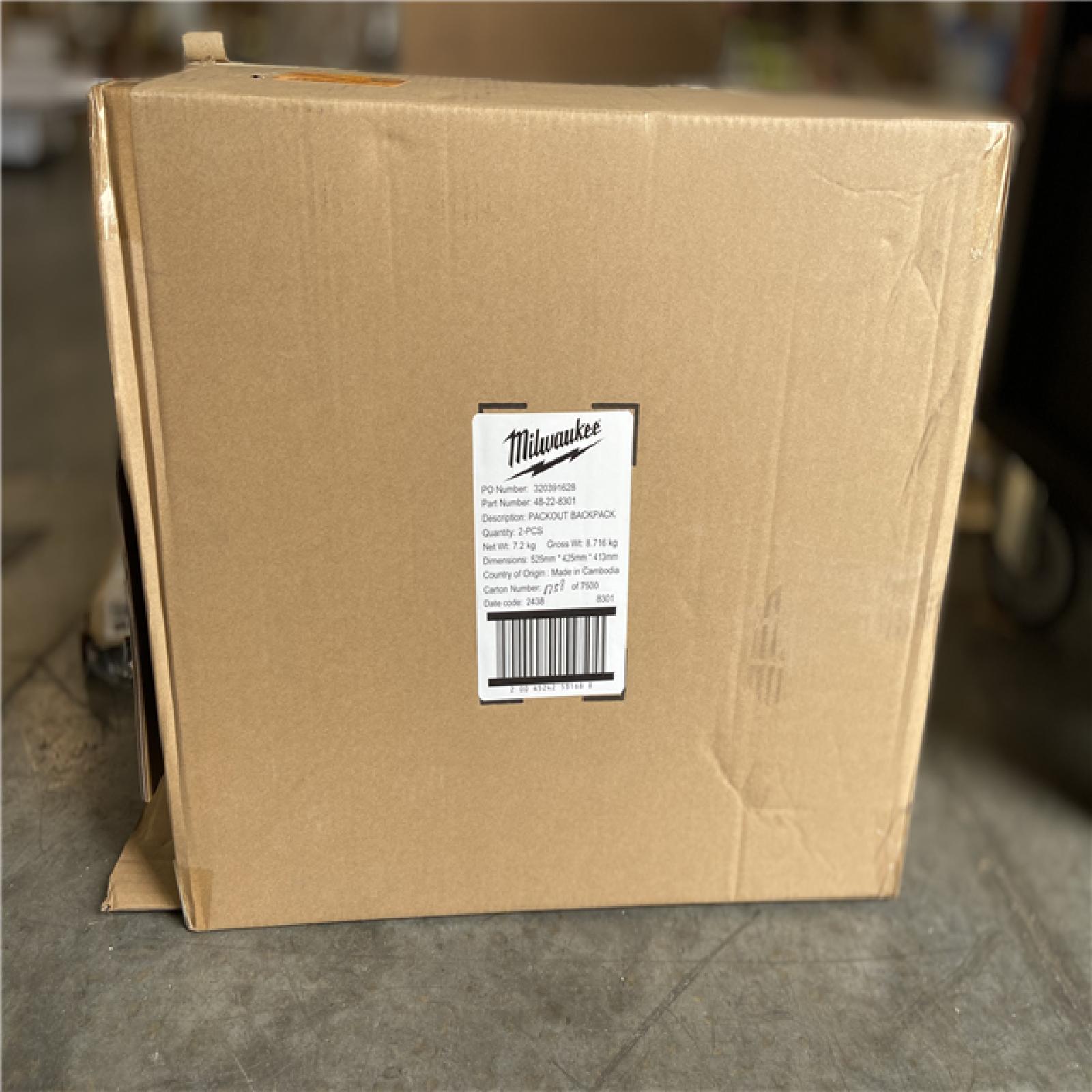 NEW! - MILWAUKEE PACKOUT BACKPACK