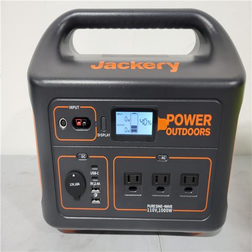 CALIFORNIA NEW JACKERY SOLAR GENERATOR