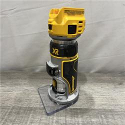 AS-IS DEWALT 20V MAX XR Cordless Brushless Fixed Base Compact Router (Tool Only)