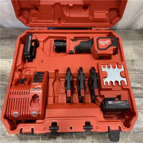 AS-IS Milwaukee 18V Lithium-Ion Cordless Short Throw Press Tool Kit