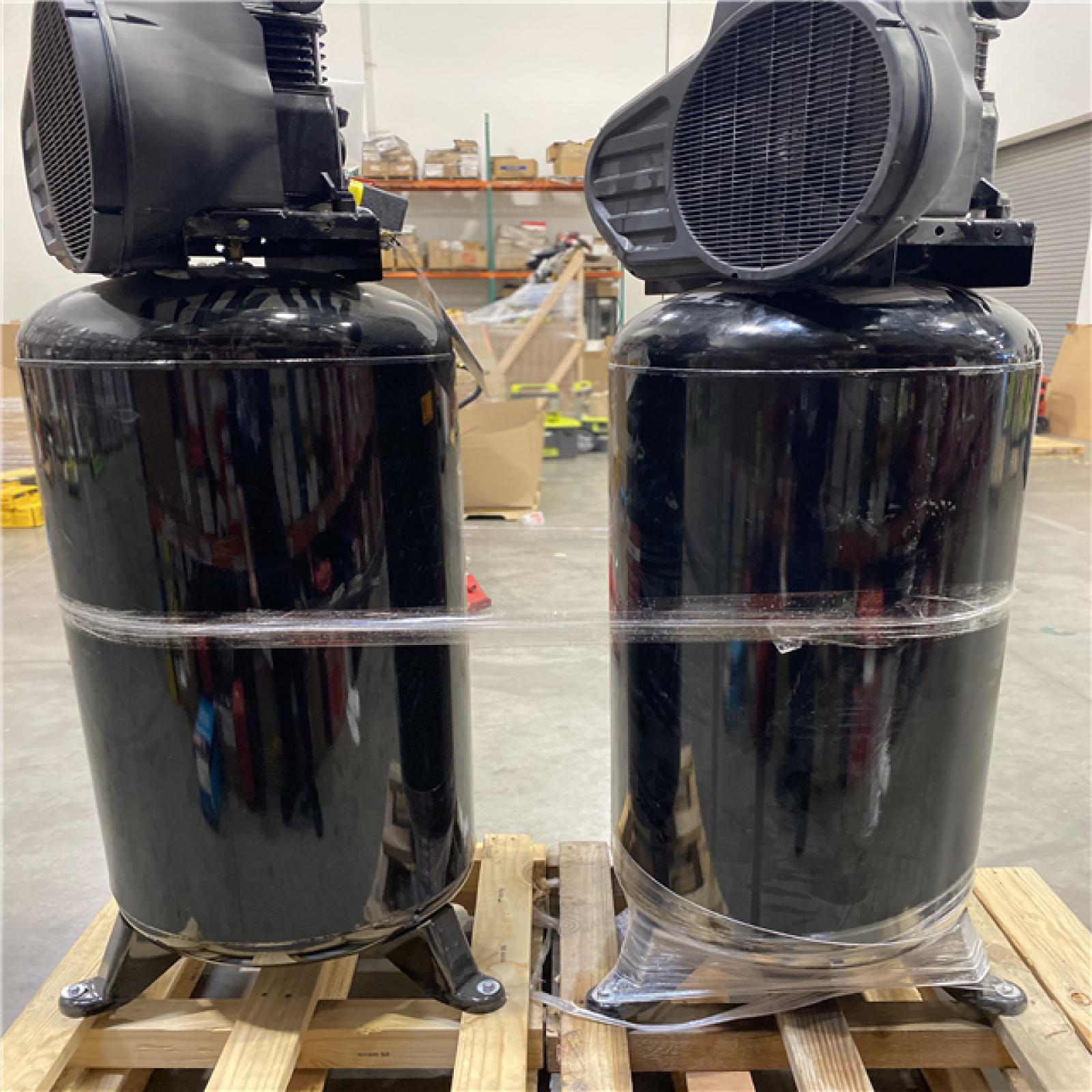 Dallas Location - As-Is Husky 60 Gal. 3.7 HP 175 PSI Electric Air Compressor( Lot Of 2)