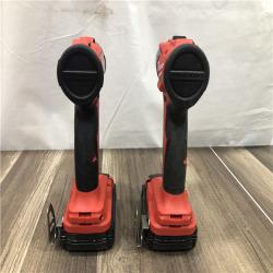 AS-IS Milwaukee 18-Volt Lithium-Ion Brushless Cordless Compact Hammer Drill/Impact Combo Kit