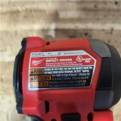 Houston Location AS-IS Milwaukee FUEL 18V Lithium-Ion Brushless Cordless 1/4 in. Hex Impact Driver (Tool-Only)