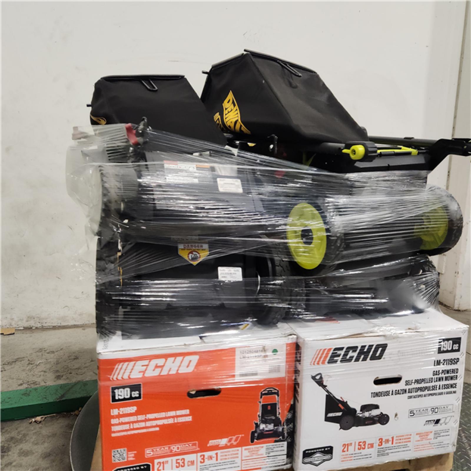 Dallas Location - As-Is Lawn Mower Pallet