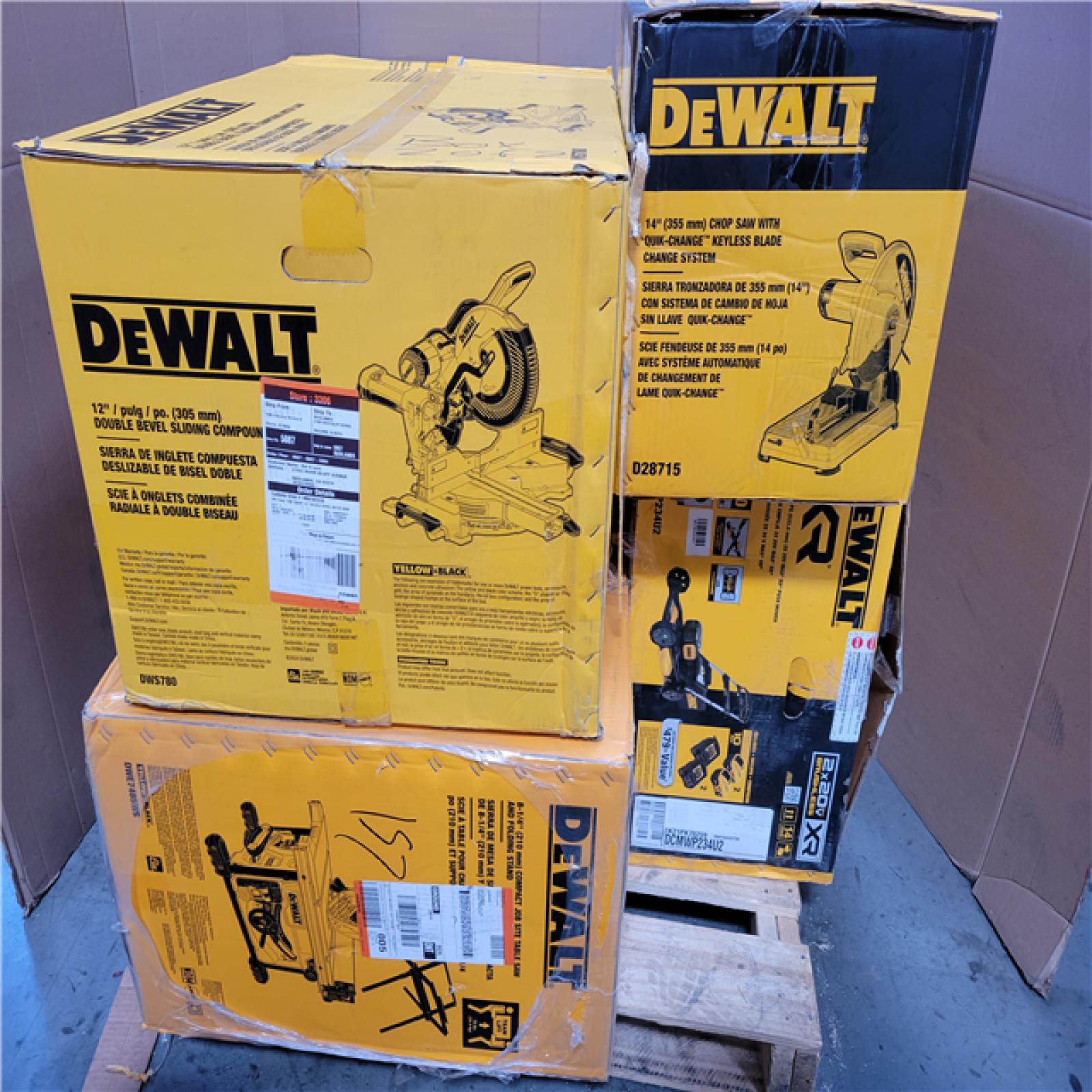 CALIFORNIA AS-IS TOOL PALLET