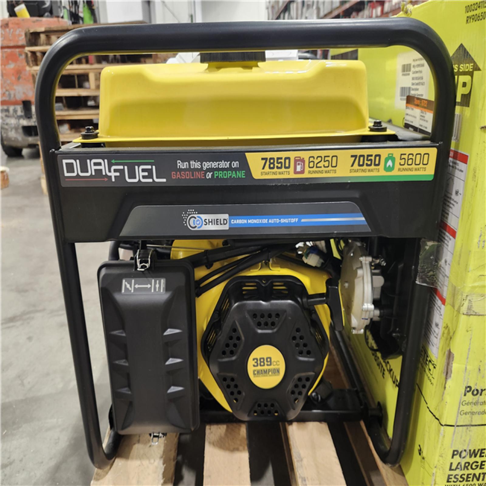 Dallas Location - As-Is Champion Power Equipment 7850/6250-Watt Portable Generator