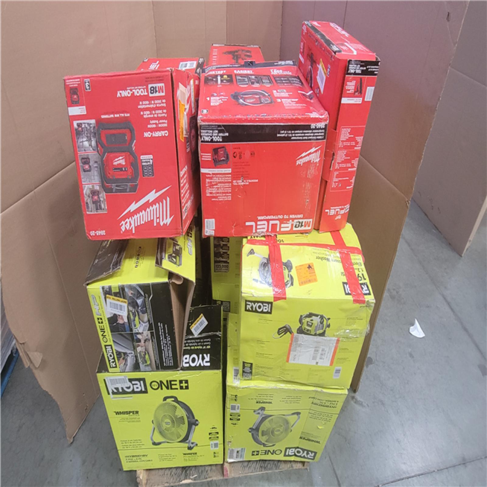 CALIFORNIA AS-IS TOOL PALLET