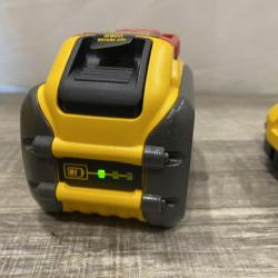 AS-IS DEWALT 20V/60V MAX FLEXVOLT Lithium-Ion 9.0Ah Battery and Charger Starter Kit