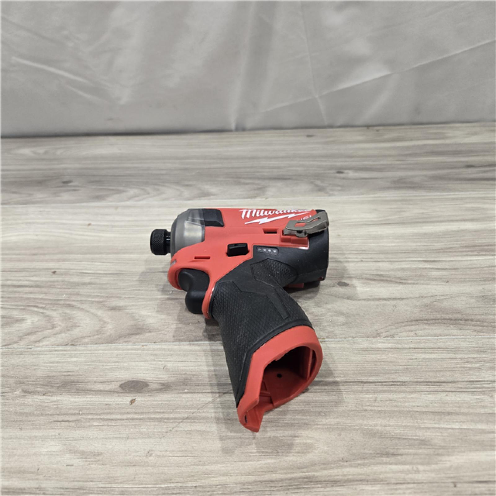 AS-IS Milwaukee M12 FUEL SURGE 12V Cordless 1/4 in. Hex Impact Driver Compact Kit