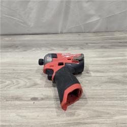AS-IS Milwaukee M12 FUEL SURGE 12V Cordless 1/4 in. Hex Impact Driver Compact Kit