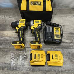 AS-IS DEWALT ATOMIC 20-Volt MAX Lithium-Ion Cordless Combo Kit