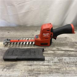AS-IS Milwaukee FUEL 8 in. 12V Lithium-Ion Brushless Cordless Battery Hedge Trimmer (Tool-Only)