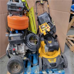 CALIFORNIA AS-IS OUTDOOR POWER EQUIPMENT