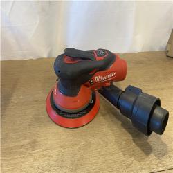 AS-IS Milwaukee FUEL 12V Lithium-Ion Brushless Cordless 6 in. Random Orbital Sander (3/16 in. Orbit) Tool-Only