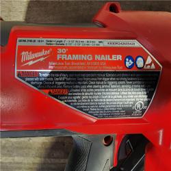 HOUSTON LOCATION - AS-IS M18 FUEL 3-1/2 in. 18-Volt 30-Degree Lithium-Ion Brushless Cordless Framing Nailer (Tool-Only)
