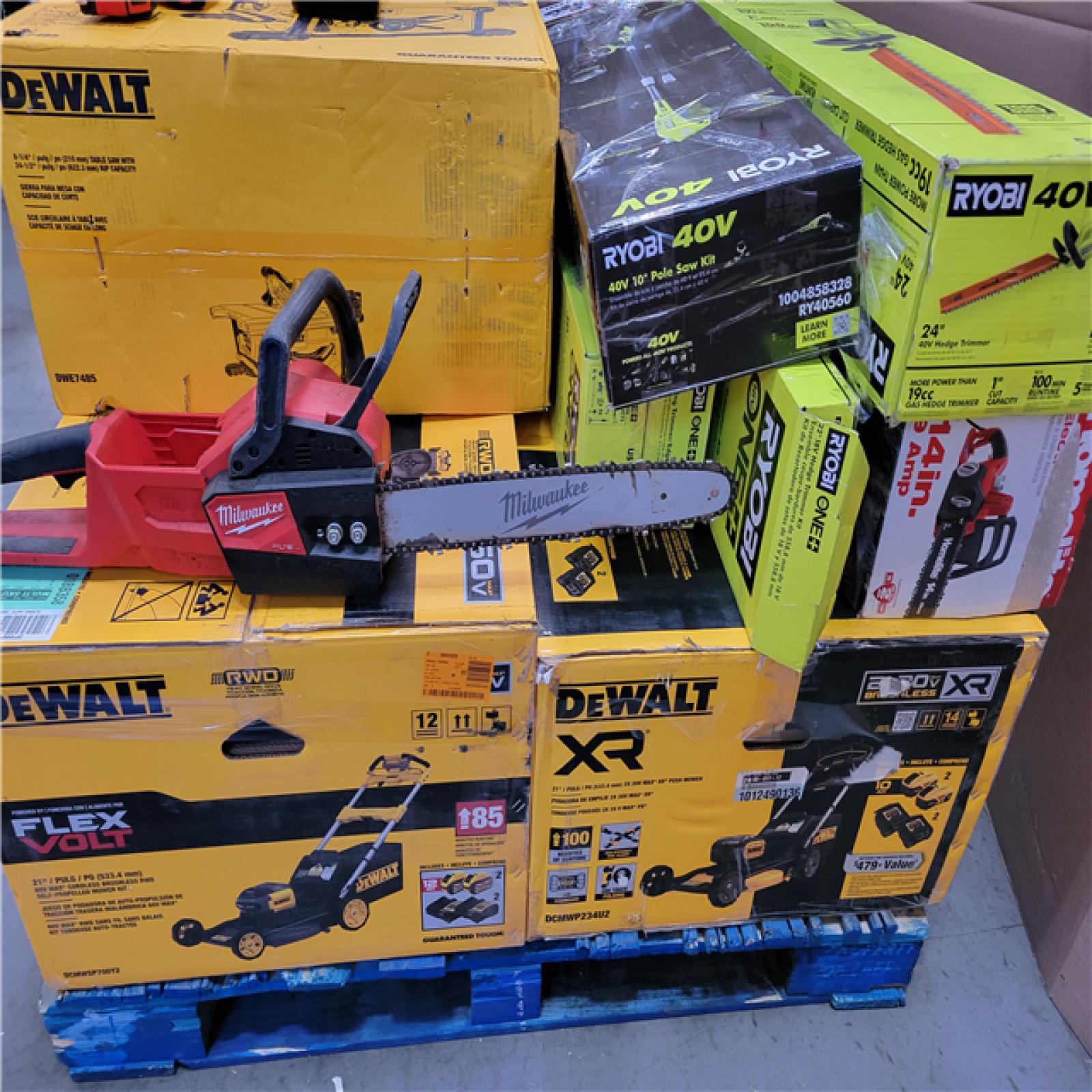 CALIFORNIA AS-IS TOOL PALLET