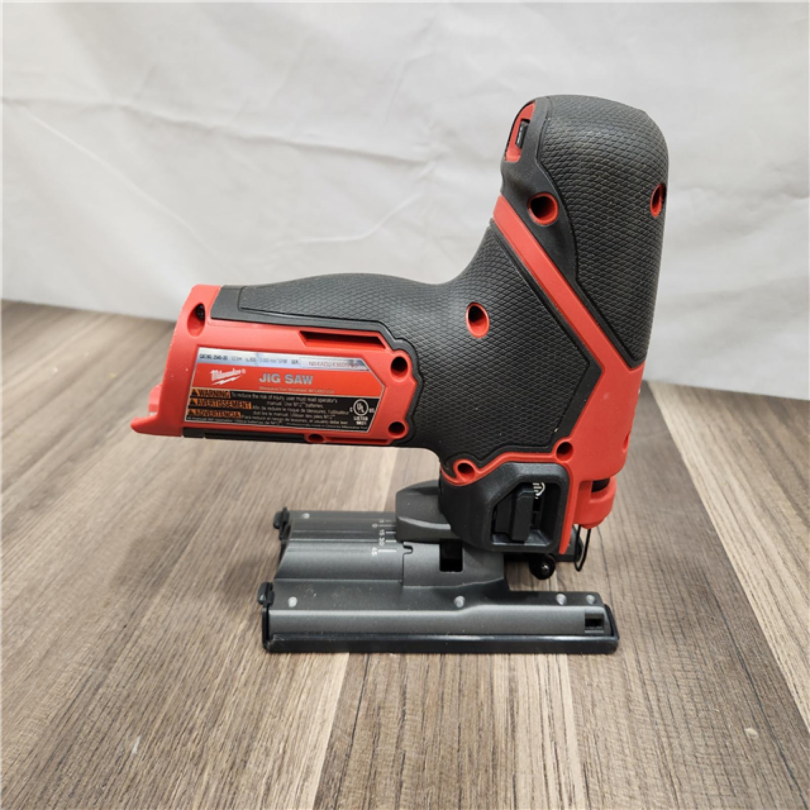 AS-IS Milwaukee M12 12V Fuel Lithium-Ion Cordless Jig Saw (Tool-Only)