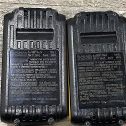 AS-IS DEWALT ATOMIC 20-Volt MAX Lithium-Ion Cordless Combo Kit