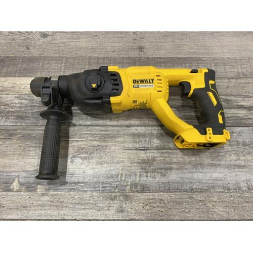 AS-IS DEWALT 20V MAX Cordless Brushless 1 in. SDS Plus D-Handle Concrete and Masonry Rotary Hammer (Tool Only)