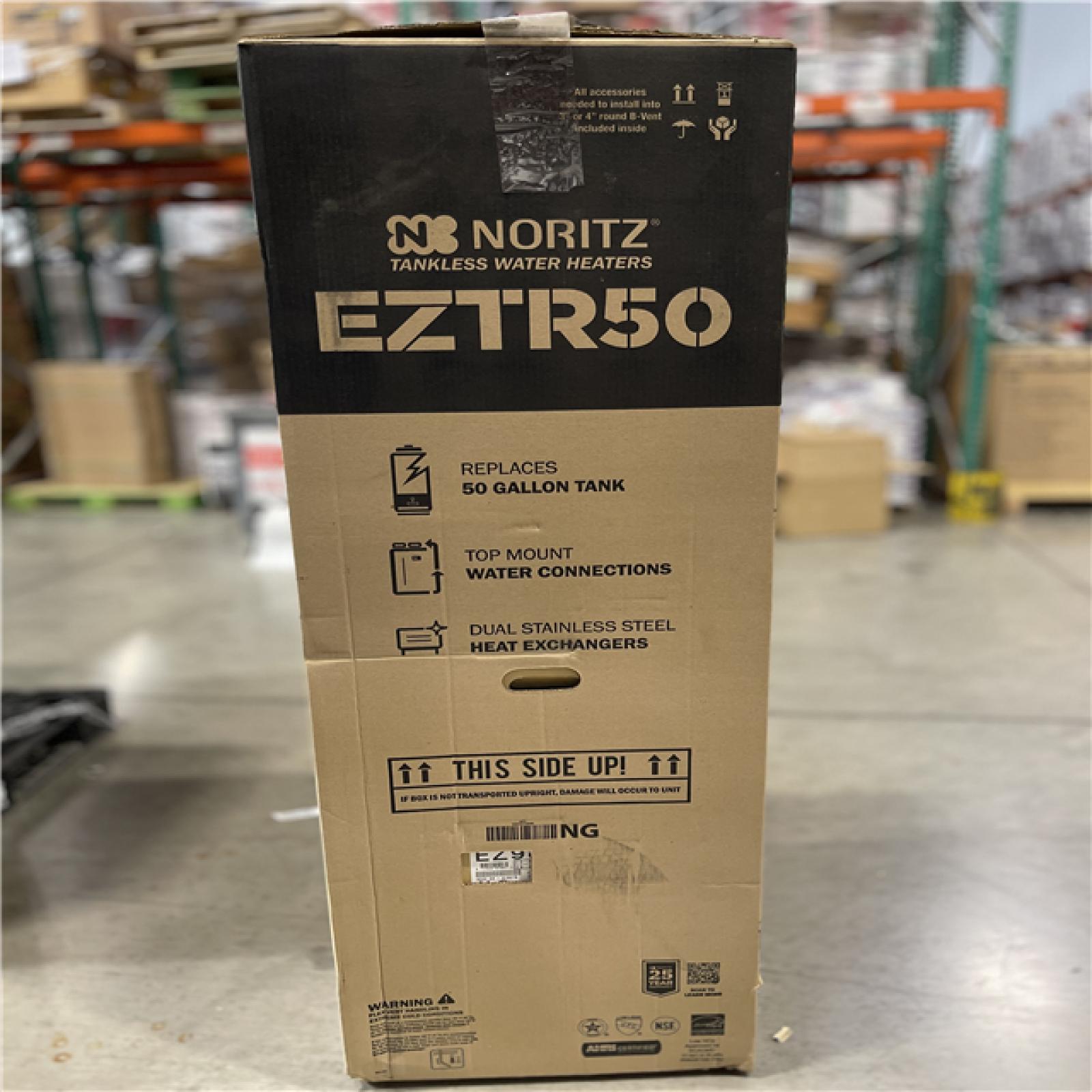 DALLAS LOCATION- Noritz America 180 MBH Indoor/Outdoor Condensing Natural Gas Tankless Water Heater