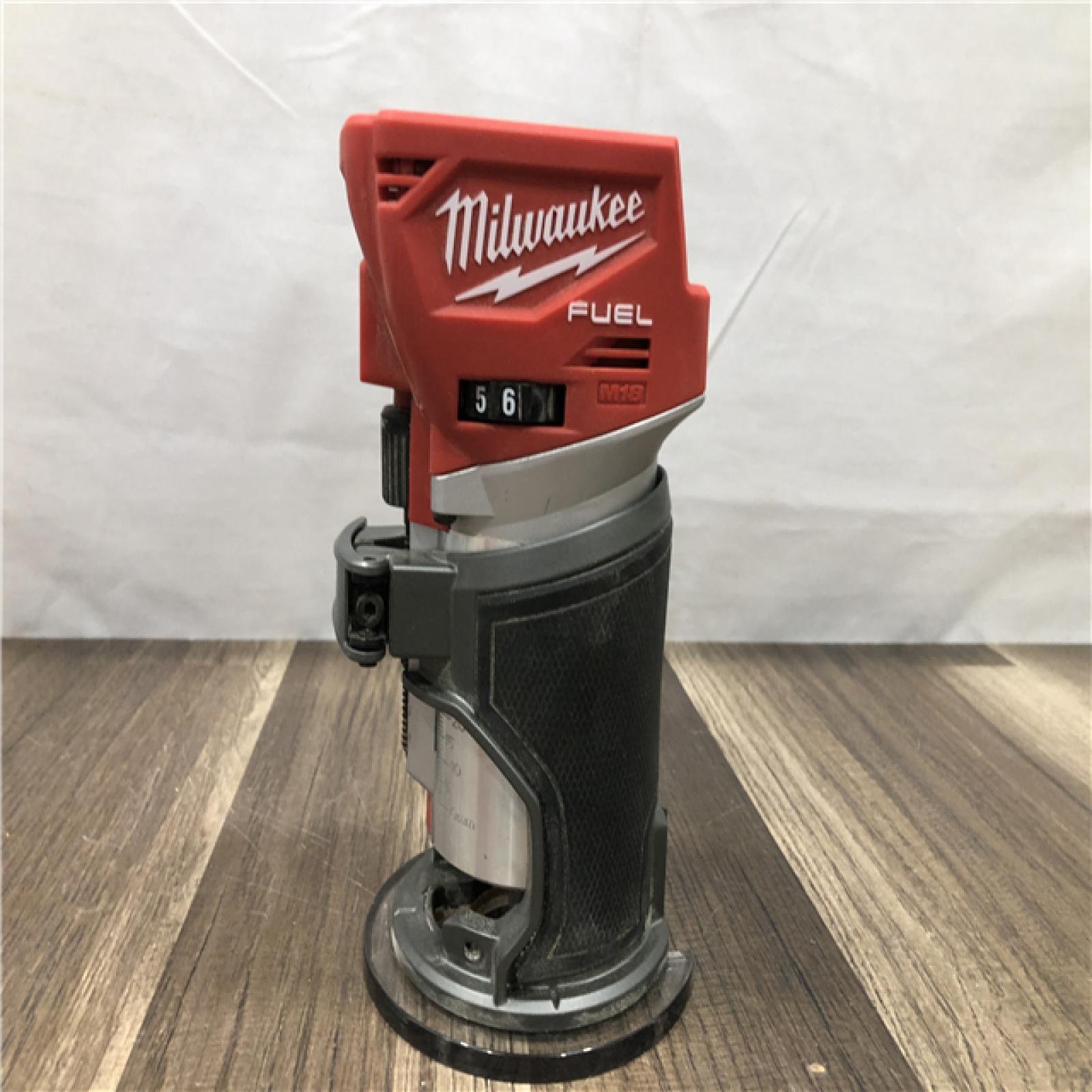 AS-IS Milwaukee M18 FUEL 18V Lithium-Ion Brushless Cordless Compact Router (Tool-Only)