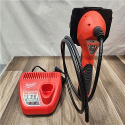 AS-IS- MILWAUKEE M12 12V Lithium-Ion Cordless M-SPECTOR 360-Degree 4 Ft. Inspection Camera Kit