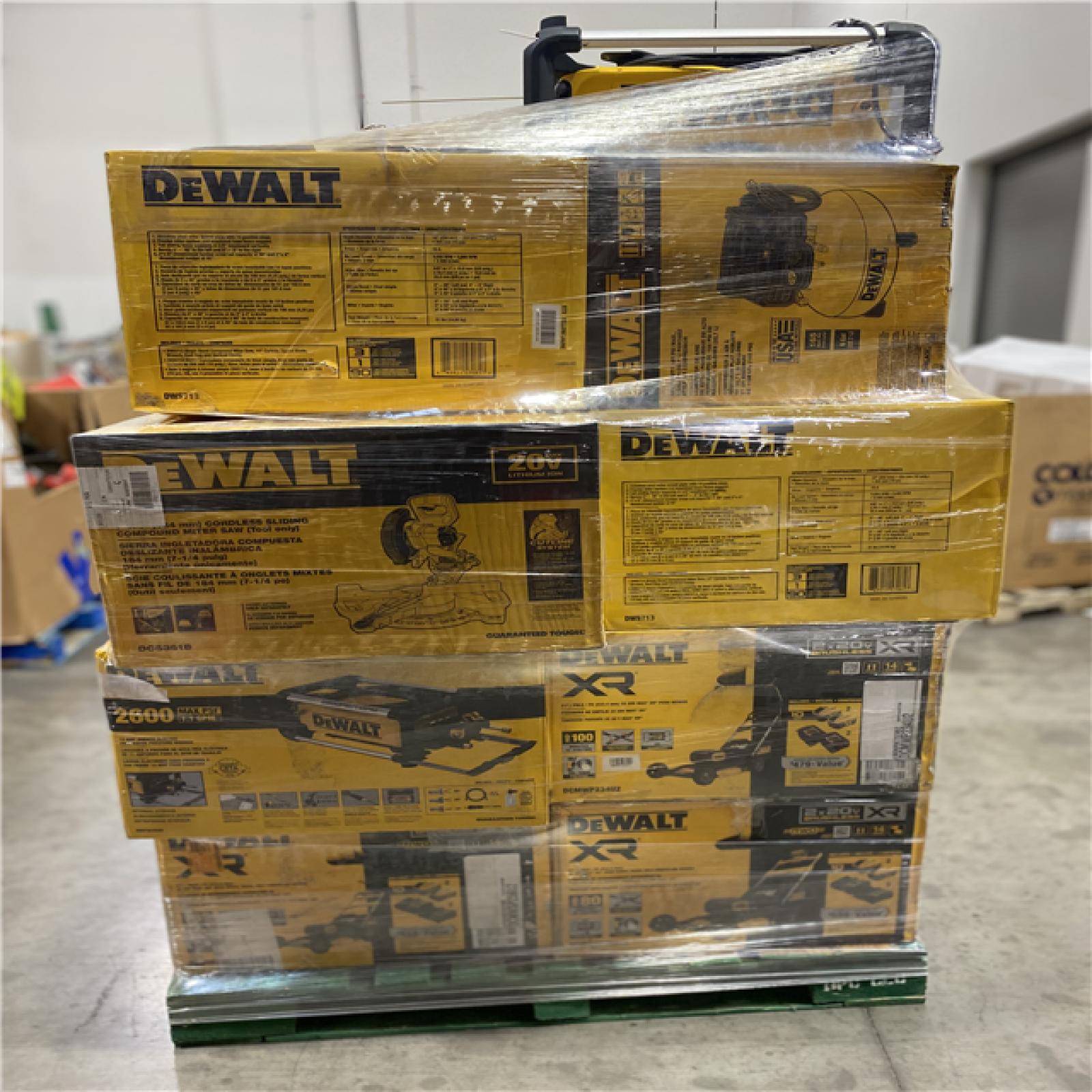 Dallas Location - As-Is DEWALT Tool Pallet