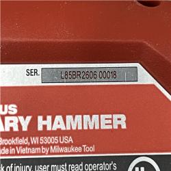 AS-IS Milwaukee  FUEL 18V Lithium-Ion Brushless Cordless 1 in. SDS-Plus Rotary Hammer (Tool-Only)