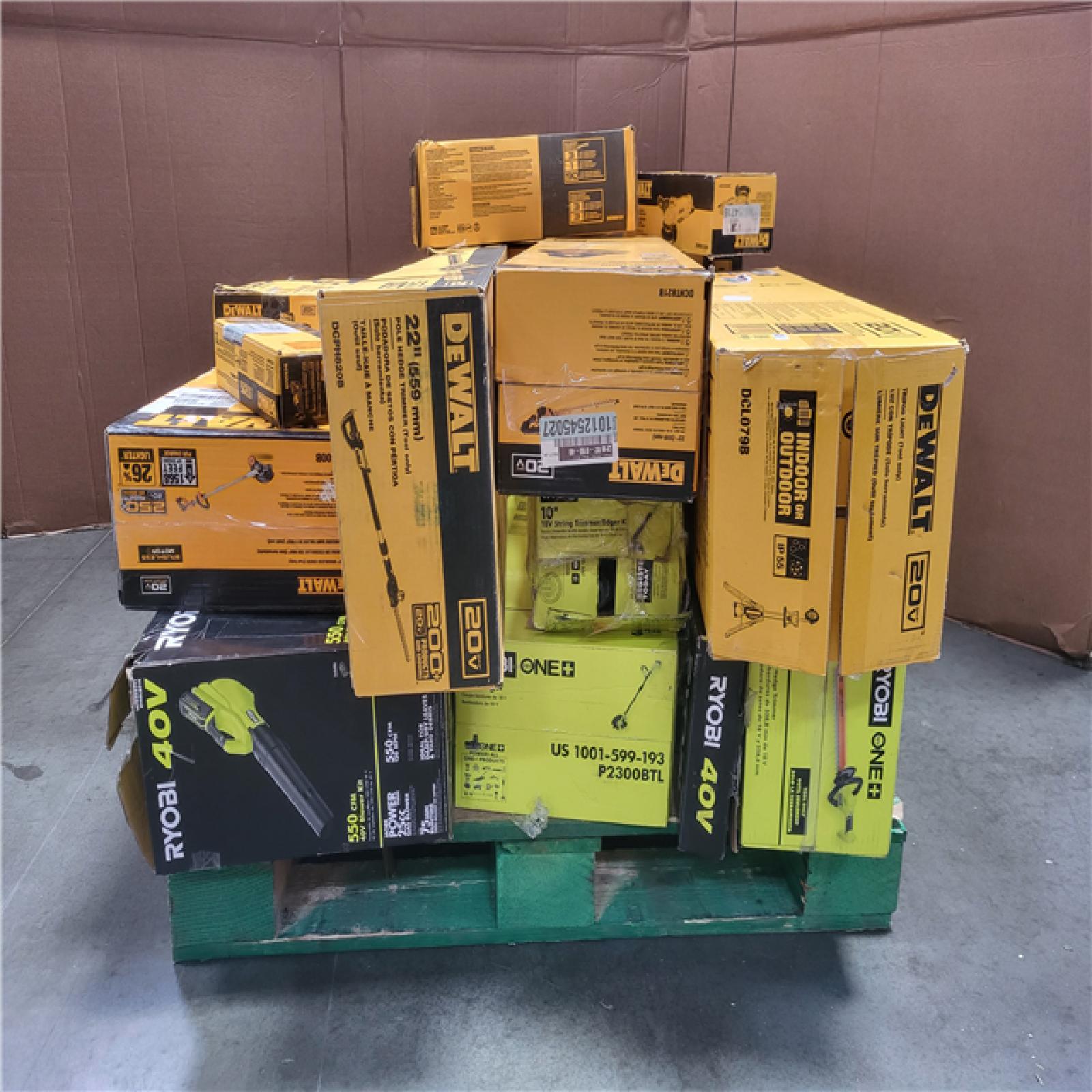 CALIFORNIA AS-IS TOOL PALLET