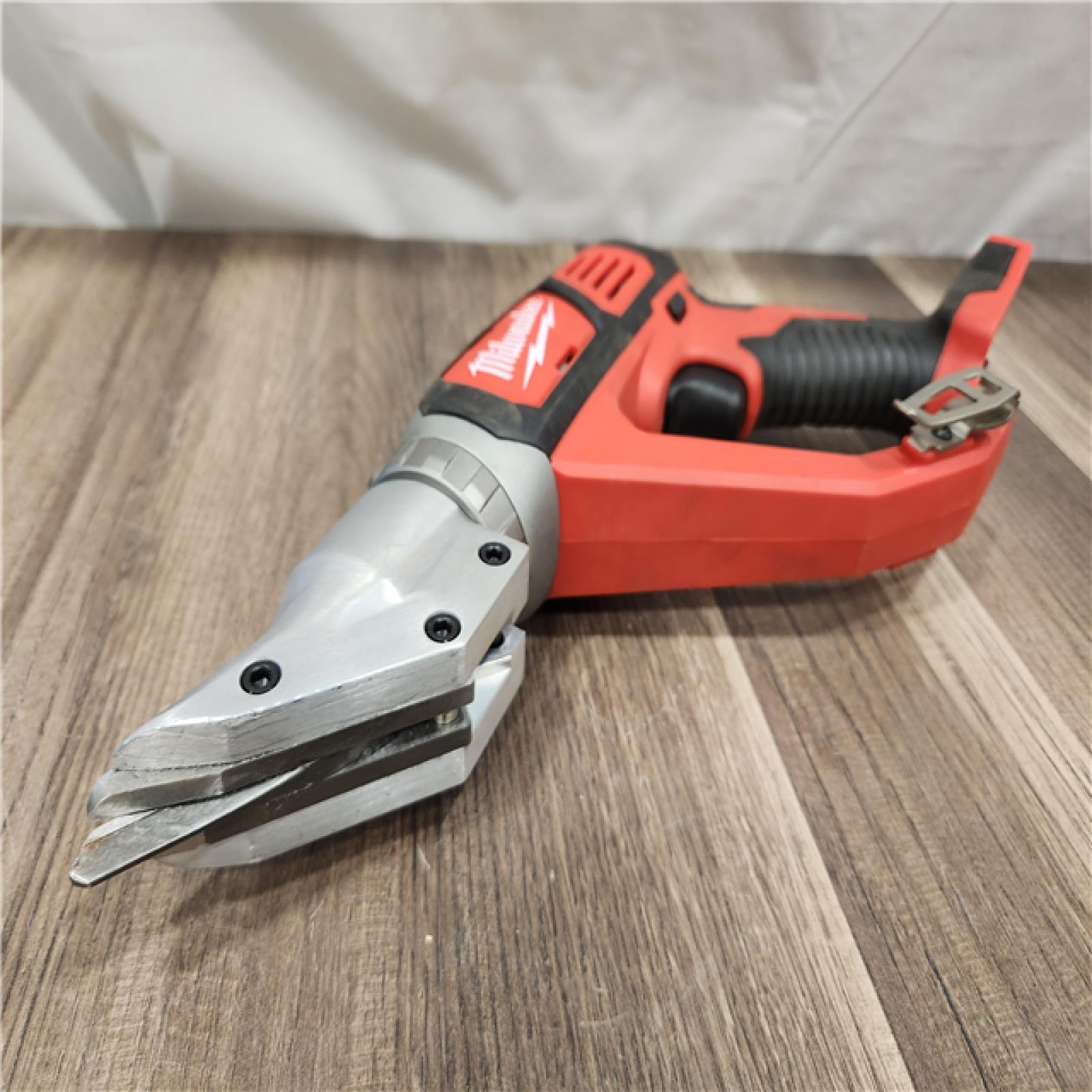 AS-IS- Milwaukee M18 18V Lithium-ion Cordless 18-gauge Double Cut Metal Shear (Tool-Only)