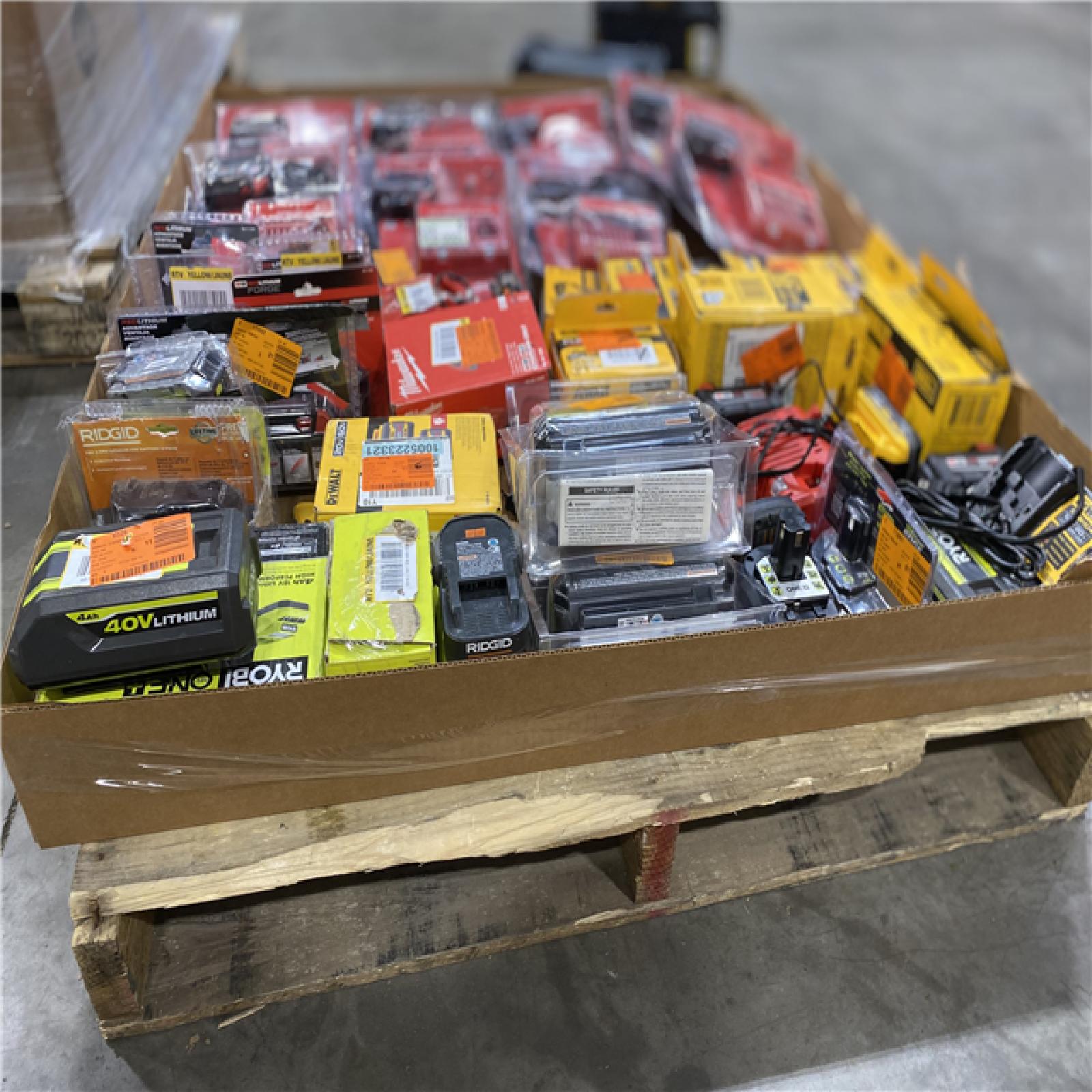 DALLAS LOCATION- AS-IS BATTERY PALLET