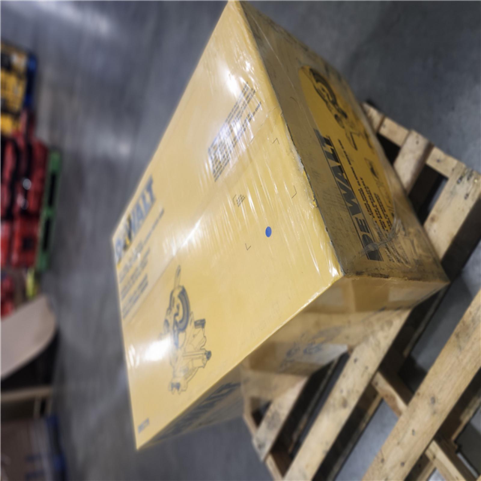 NEW- DeWalt 15 Amps 12 in. Corded Dual-Bevel Sliding Compound Miter Saw