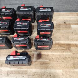 HOUSTON LOCATION - AS - IS MILWAUKEE BATTERY PACK QTY - 10
