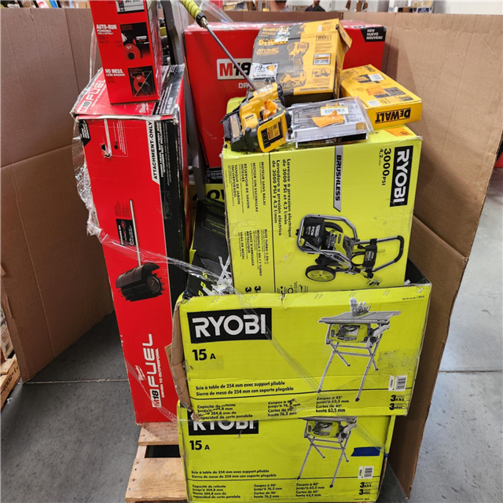 CALIFORNIA AS-IS TOOL PALLET
