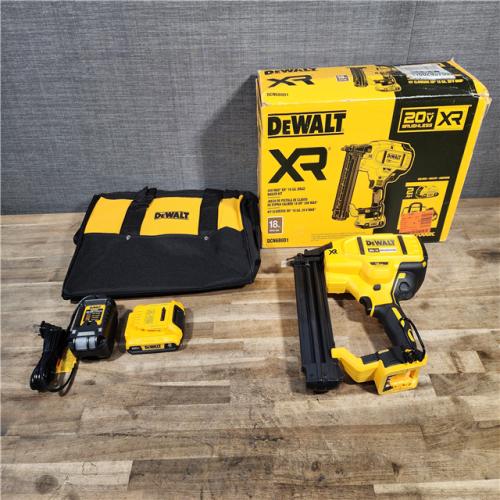 HOUSTON LOCATION - AS-IS (APPEARS LIKE NEW) DEWALT 20V MAX XR 18 Gauge Brad Nailer Kit