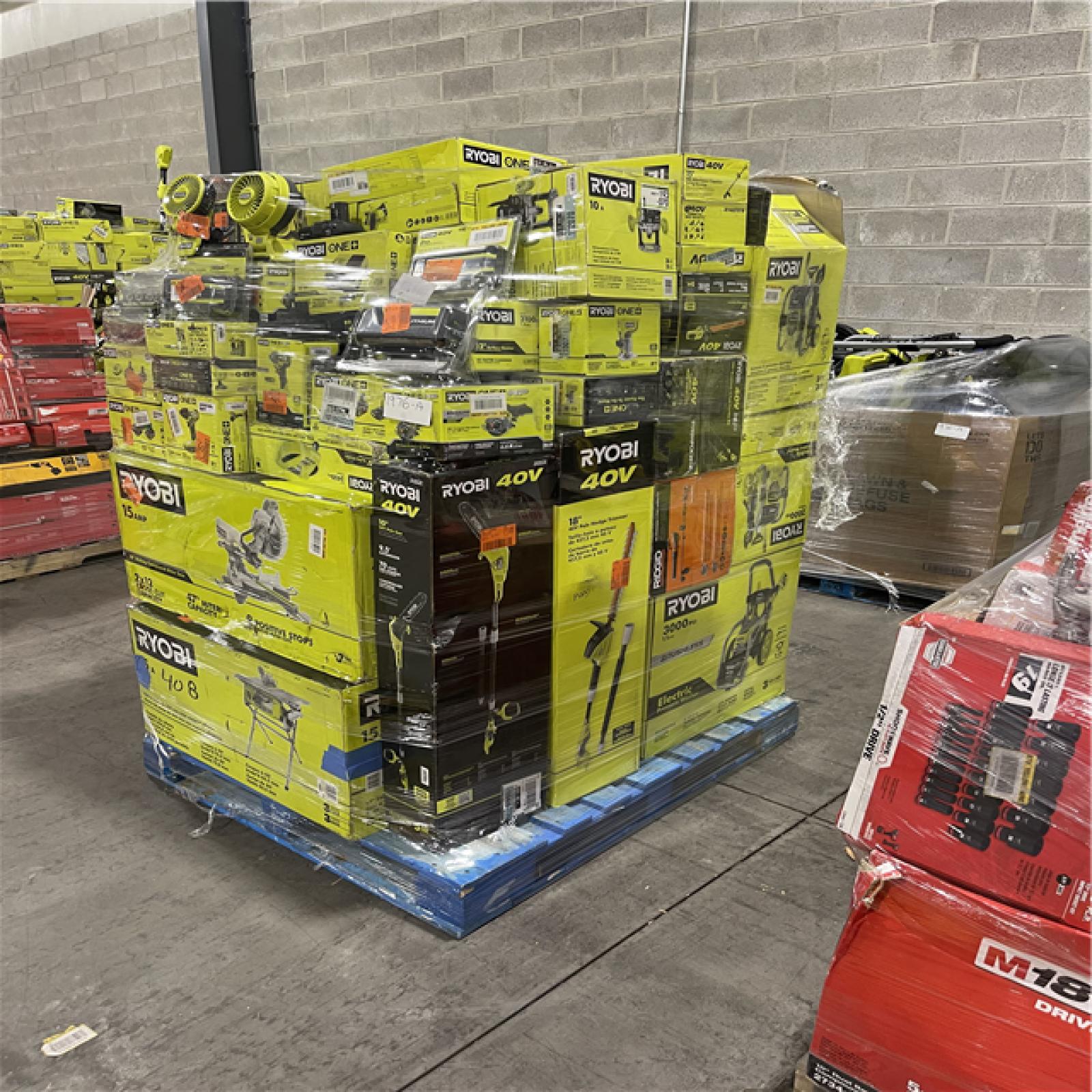 Pittston Location As-Is Power Tools Partial Truckload (10 pallets) 1976-A