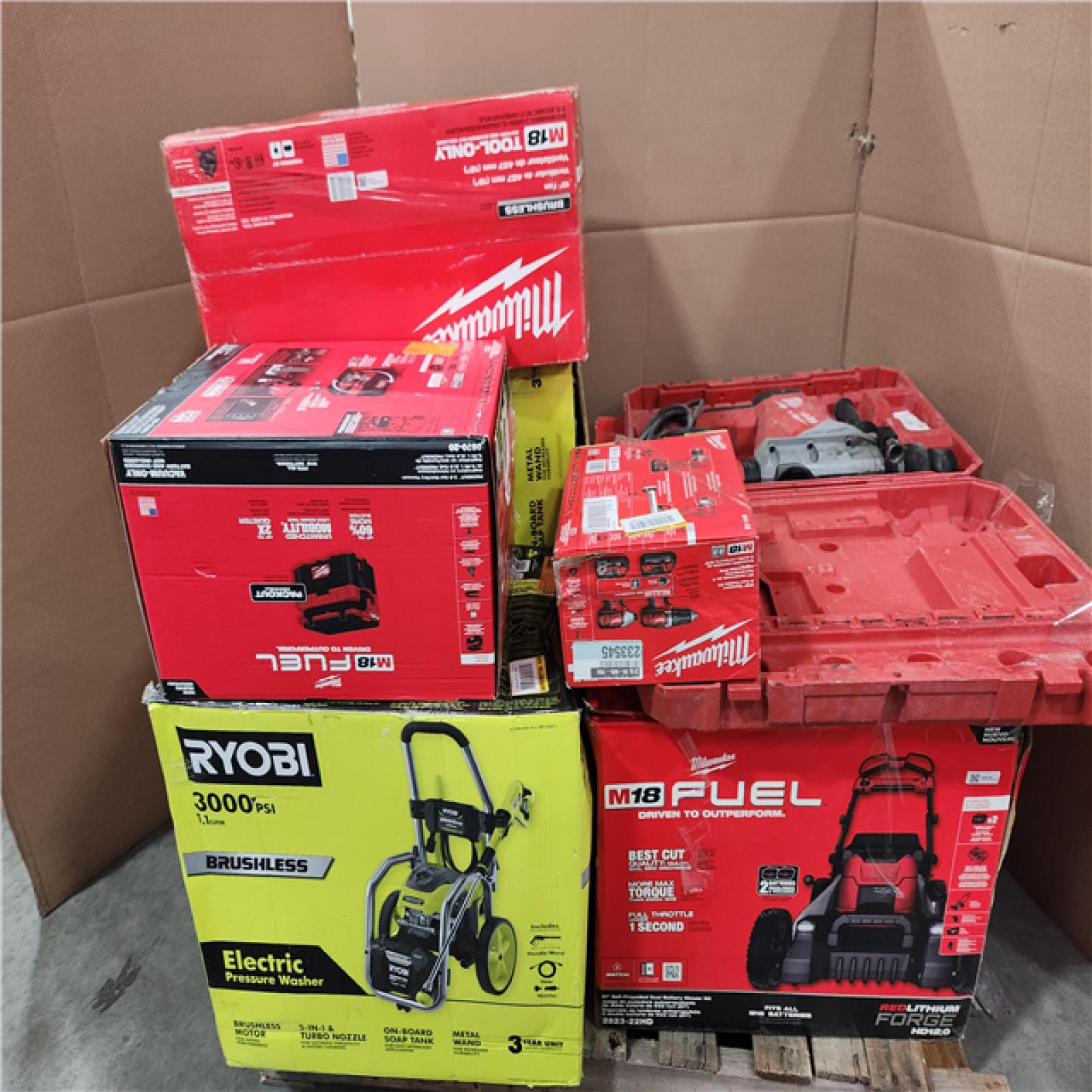 CALIFORNIA AS-IS TOOL PALLET