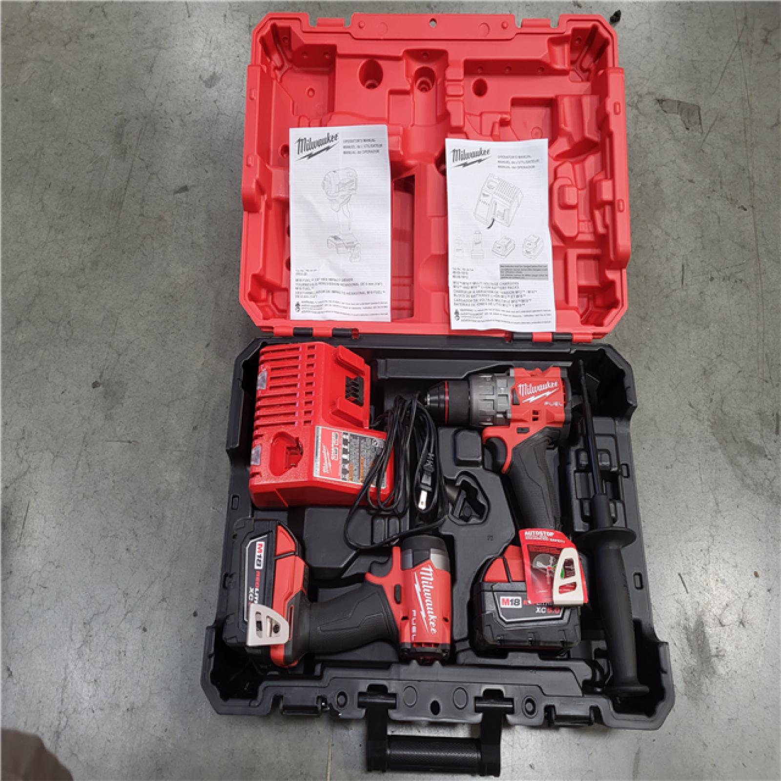 CALIFORNIA MILWAUKEE M18 FUEL 2-TOOL COMBO KIT