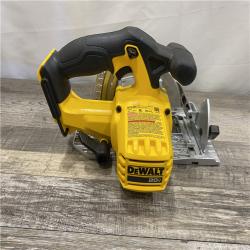 AS-IS DEWALT 20-Volt MAX Lithium-Ion Cordless 6-1/2 in. Circular Saw (Tool-Only)