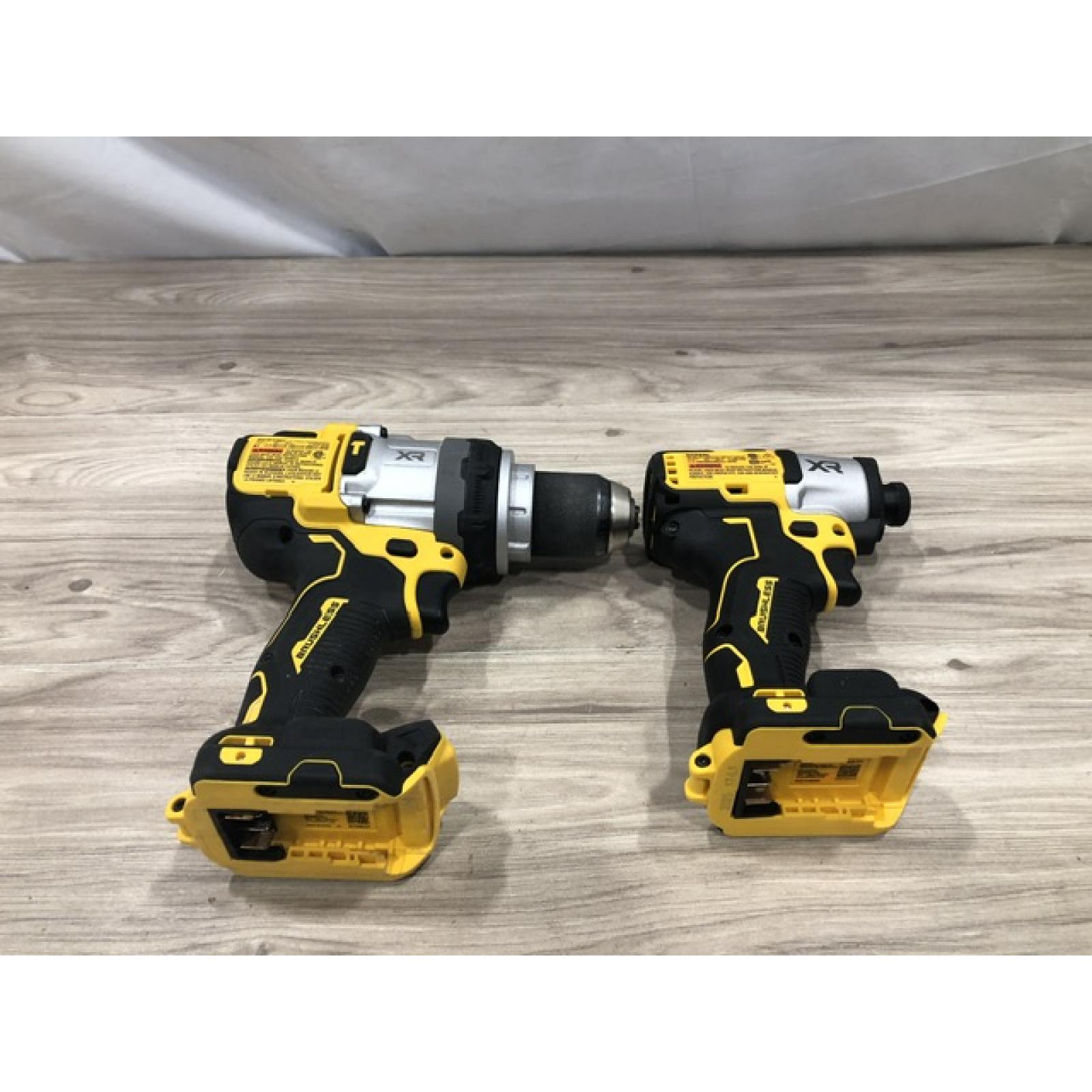 AS-IS DeWalt 20V MAX XR Cordless 2-Tool Hammer Drill and Impact Driver Kit
