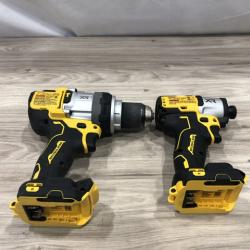 AS-IS DeWalt 20V MAX XR Cordless 2-Tool Hammer Drill and Impact Driver Kit