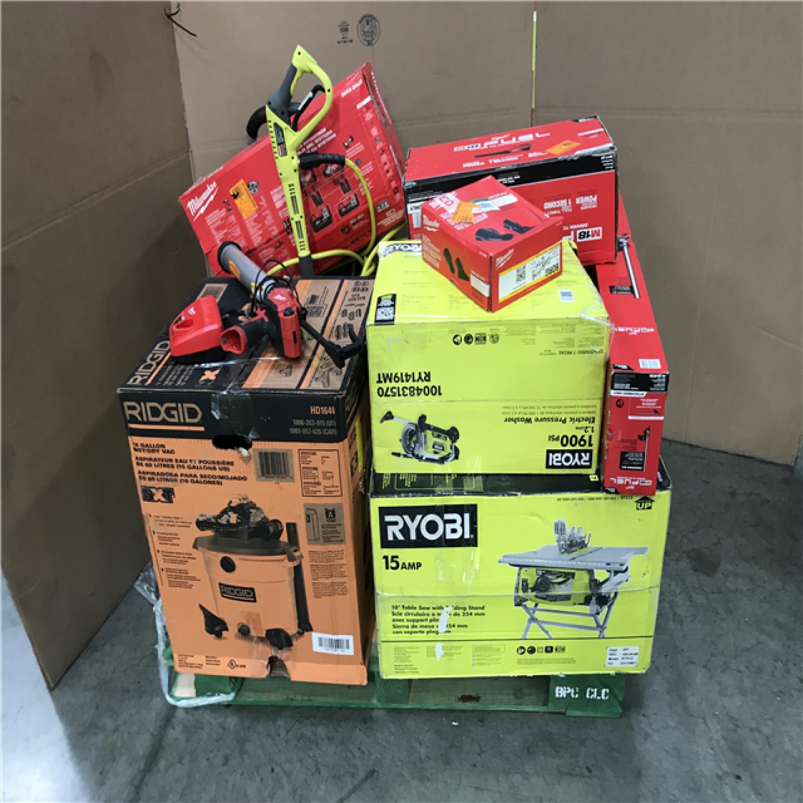 CALIFORNIA AS-IS TOOL PALLET