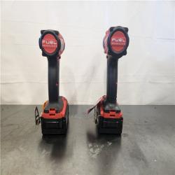 AS-IS- Milwaukee FUEL 18V Lithium-Ion Brushless Cordless Hammer Drill and Impact Driver Combo Kit